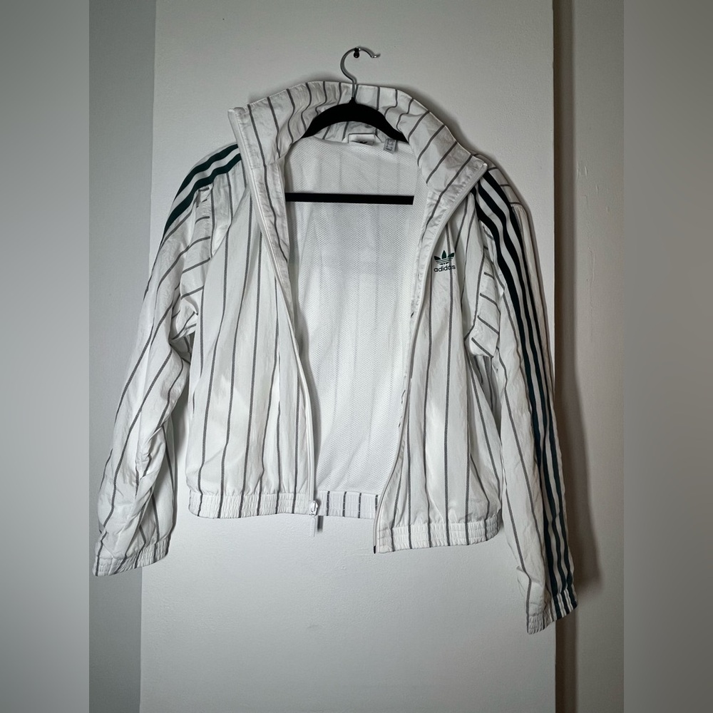 Adidas Originals White Green Striped - Picture 13 of 15